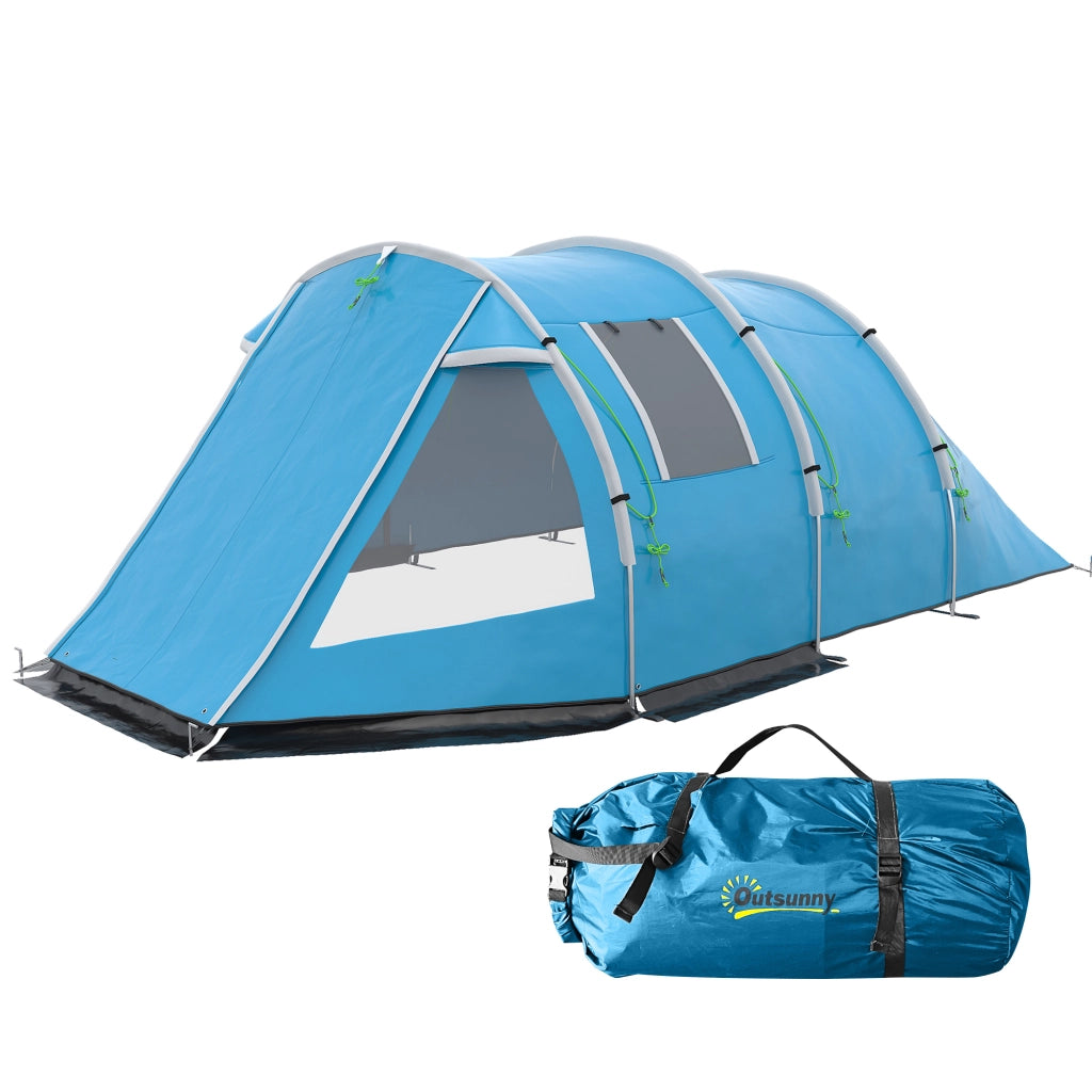 Tenda da campeggio 2 posti ¨C zephmum ¨C Blu 475x264x172 cm