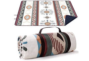 Decken per esterno, 200 x 200 cm, deken per spiaggia, impermeabile, resistente al sabbia, portatile, lavabile, tappeto per spiaggia, per spiaggia asciutta, barbecue, picnic, camminata, viaggio, deken per campeggio, verde