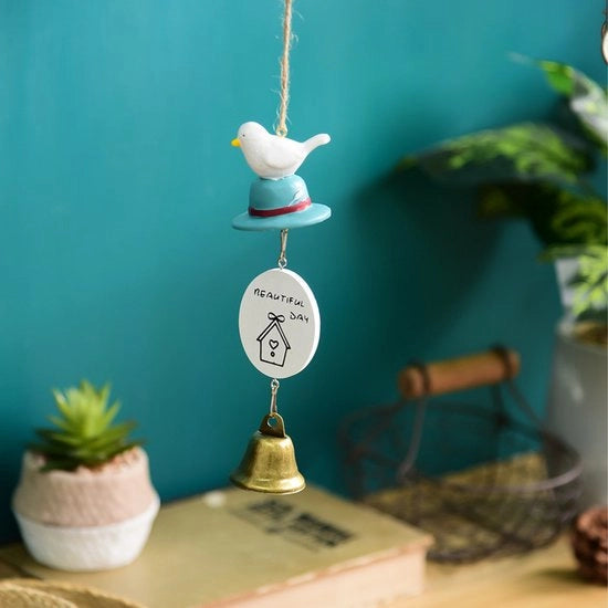 Ventilatore a soffitto, lampada da tavolo, portaoggetti (coperchio blu)