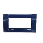 VIMAR IDEA - PLACCA 4 MODULI BLU COBALTO