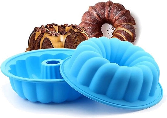 Forma per Biscotti a Spirale Antiaderente in Silicone Rond da 20 cm - Set da 2