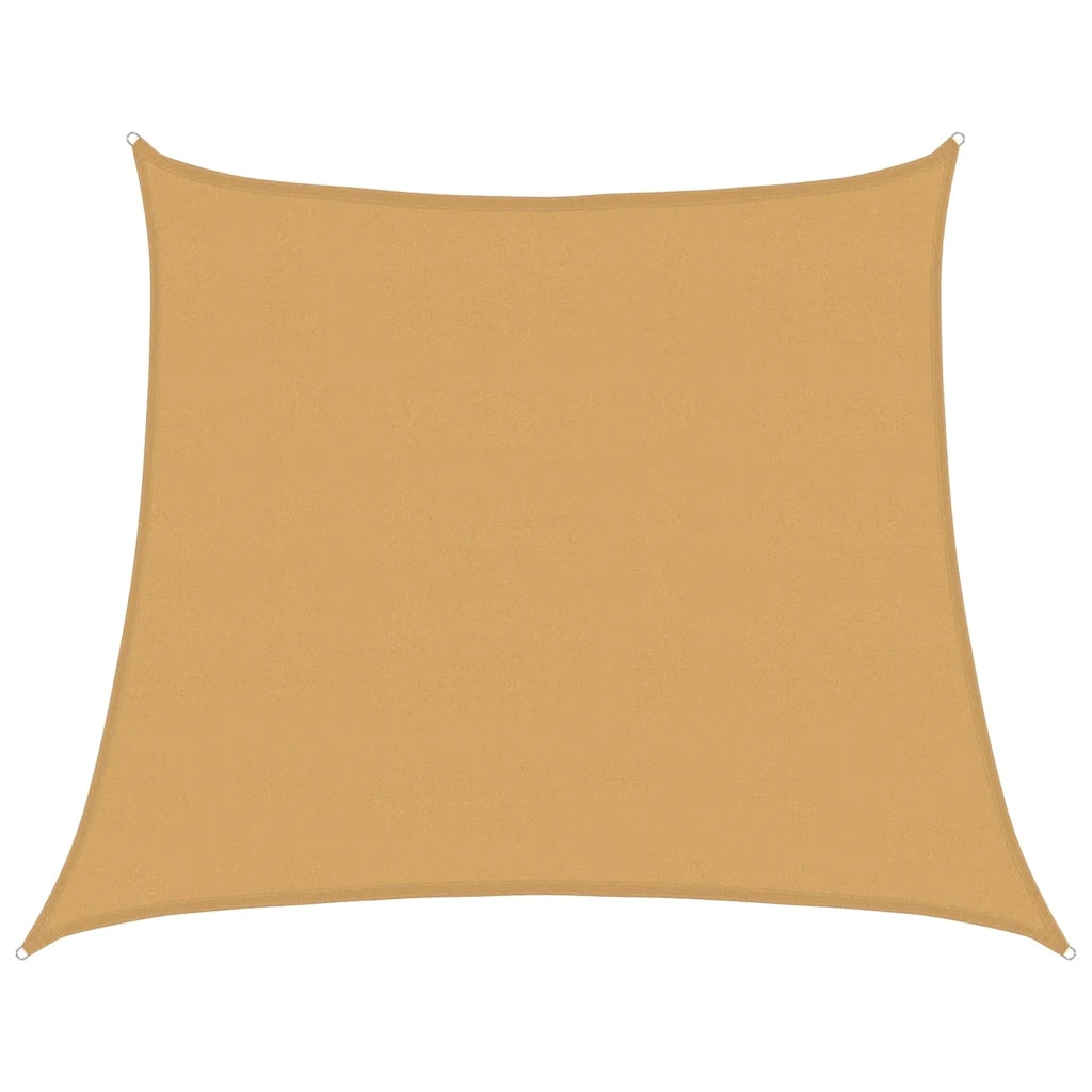 Vela Parasole 160 g/m² Trapezio Grigio Chiaro 4/5x4 m in HDPE 4002073