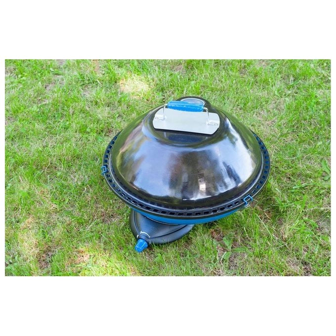 Campingaz 2000025701 Party Grill 600 Fornello da Campeggio a Gas 4000W Accensione Piezoelettrica Treppiede Termometro colore Nero