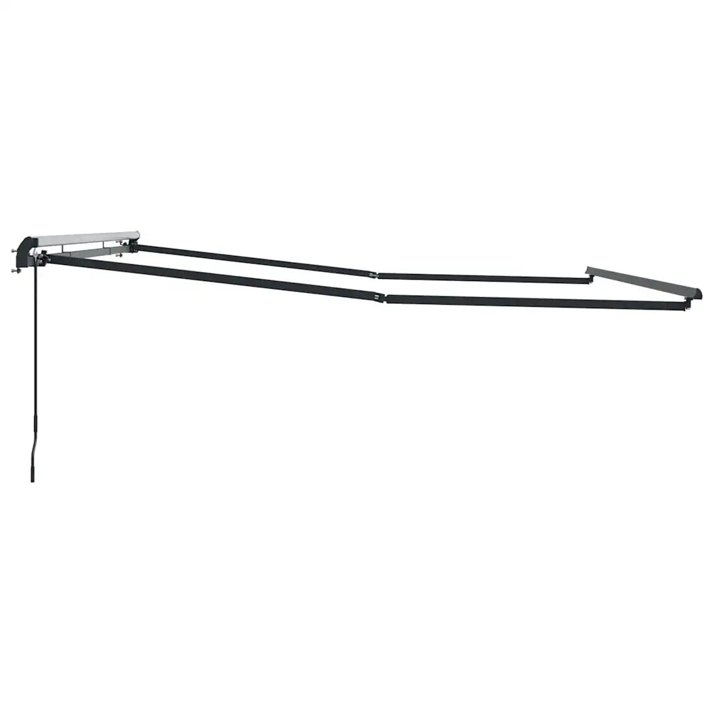 Tenda da Sole Antracite 5 x 3 m Metallo 313233