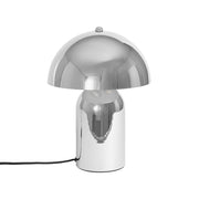 Lampada in metallo, 25cm, grigio perlato