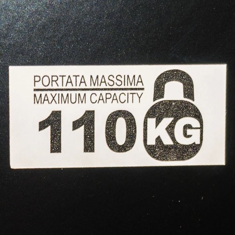 Mini Sgabello Richiudibile Imbottito Blu - La Dea Sedia