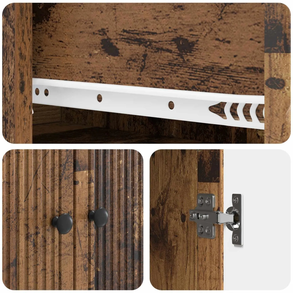 Set di armadi 2 pcs 66 x 34,5 x 90 cm Legno ingegnerizzato 3416410