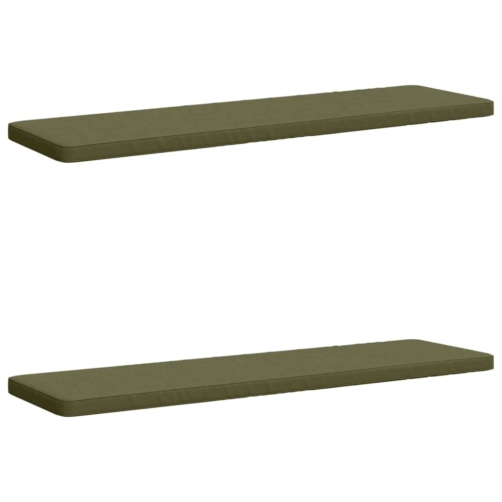 Cuscini per Panchina a 2 Pezzi VUGHT 2 pz 100% Poliestere 952155