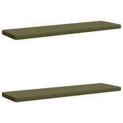 Cuscini per Panchina a 2 Pezzi VUGHT 2 pz 100% Poliestere 952155