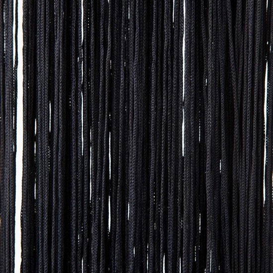 Tendaggio per porte - Tendaggio - 90 x 200 cm - Nero