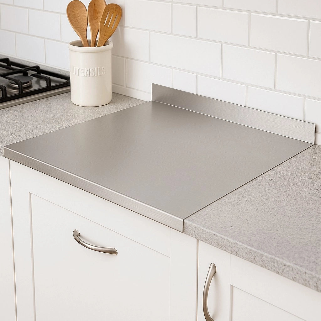 ZoiMania - Spianatoia - Acciaio Inox - Cucina - Profondità 50 Dimensione Spianatoia: L 120 x P 50 x 7cm x 3cm
