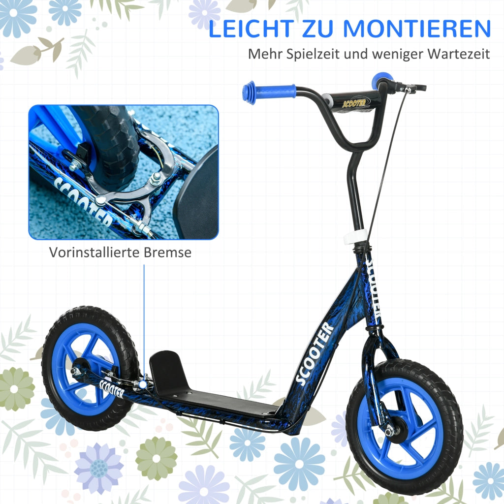 Monopattino per Bambini Regolabile ¨C Minimal ¨C Blu, Acciaio