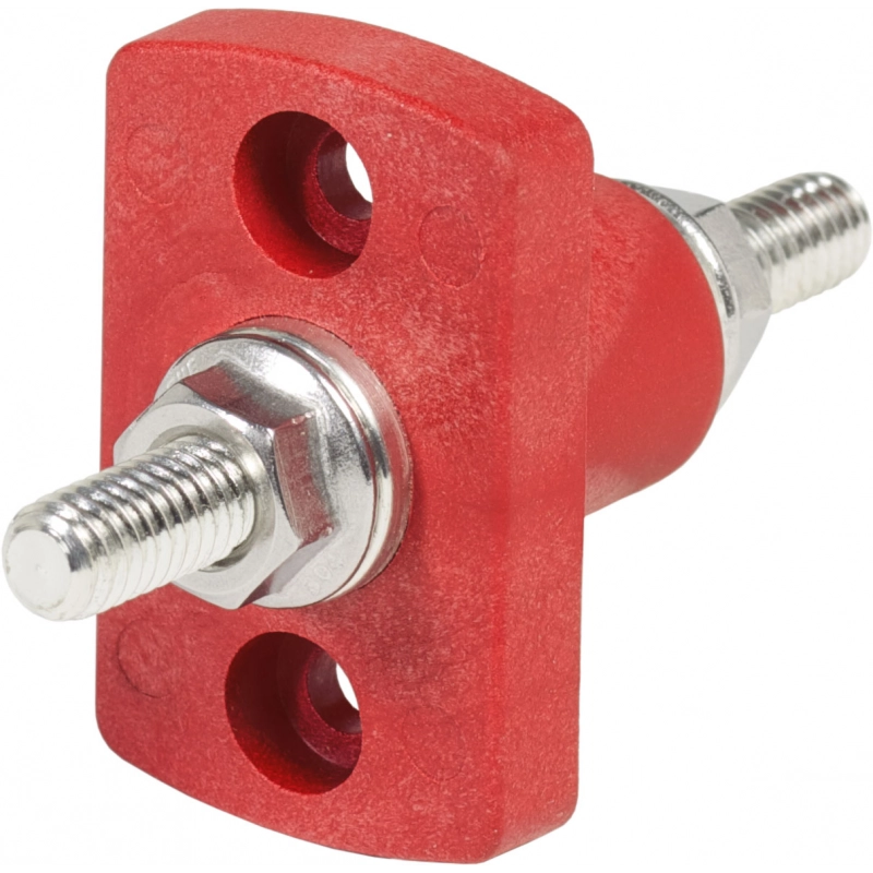 CONNETTORE PASSANTE Ø M8 NERO M10 RED