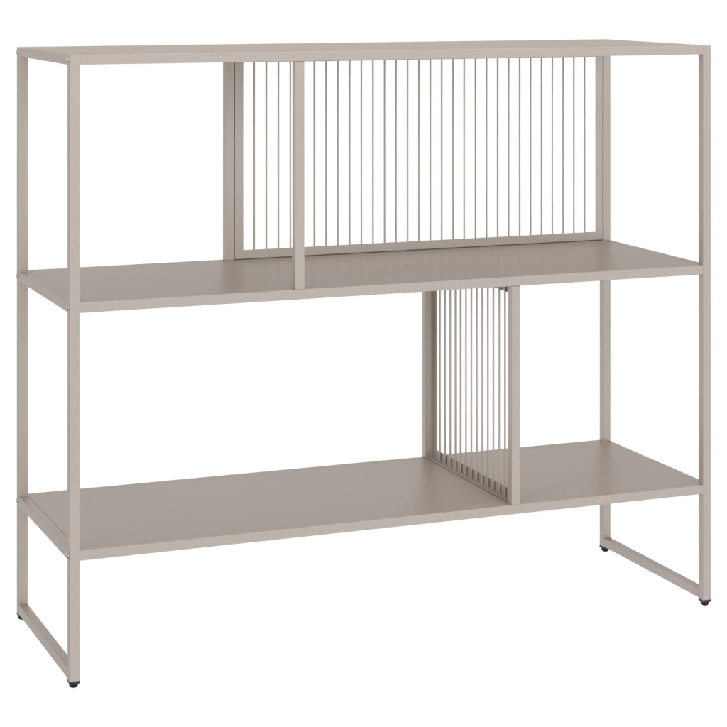 Scaffale in metallo color tortora EMILIA