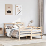 Letto senza Materasso 120x200 cm in Legno Massello di Pino
