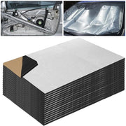 Materiale di isolamento acustico autoadesivo 15 pezzi - Isolamento acustico - Autoadesivo - Resistente all'umidità - Demolitore di rumore - Isolamento autoadesivo - 400 x 250 mm