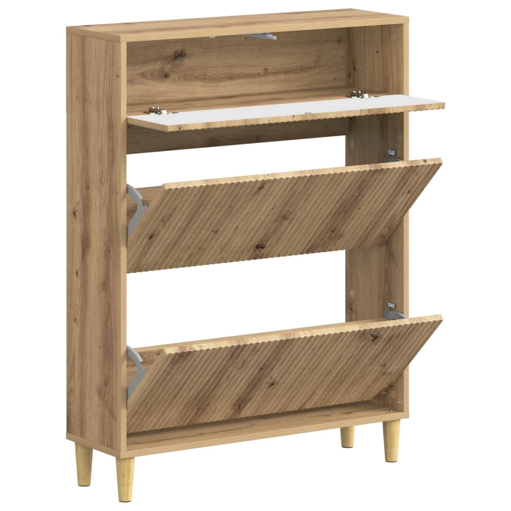 Mobile per scarpe ARNHEM 78 x 24 x 103 cm Legno ingegnerizzato 896664