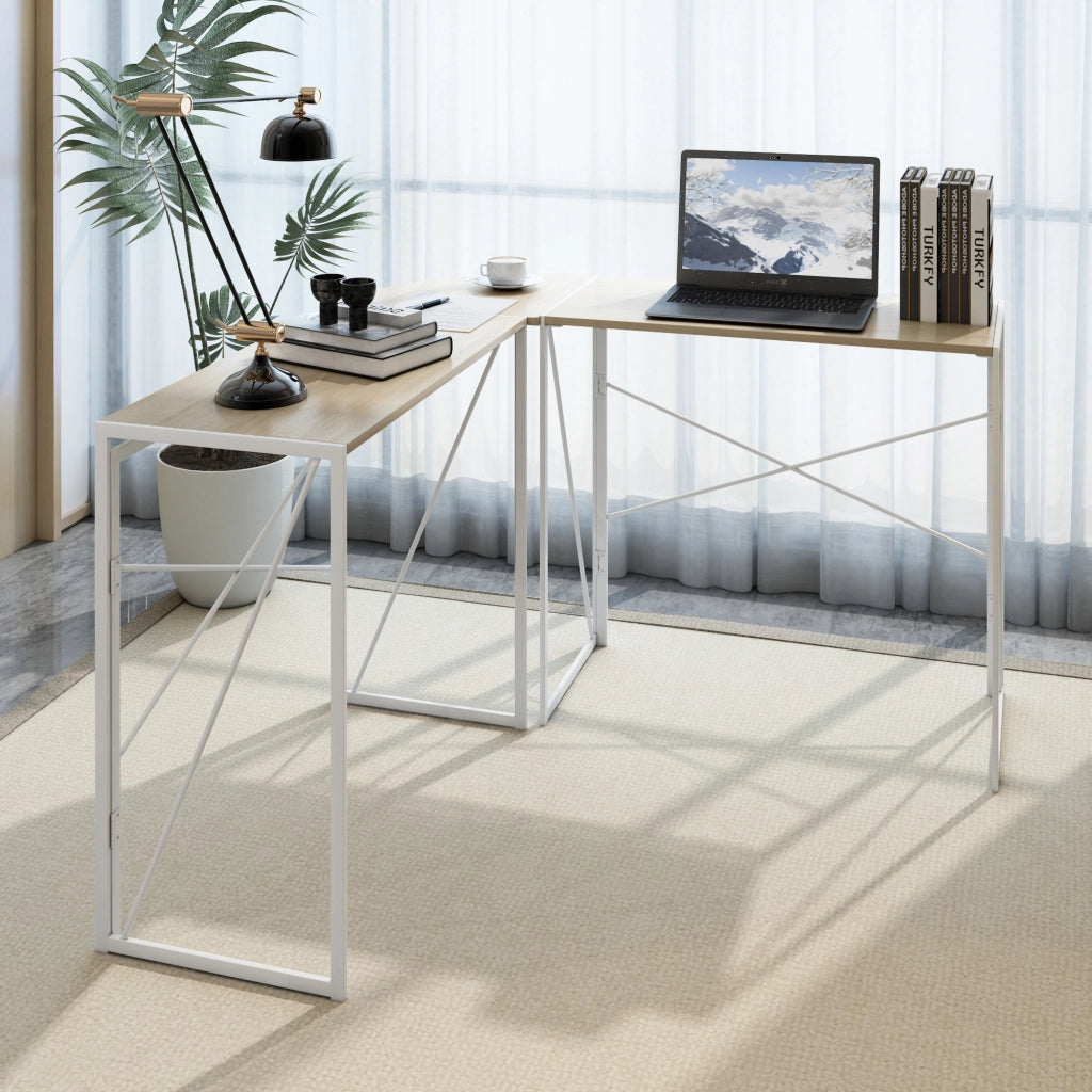 Scrivania Angolare per Computer ¨C MINIMAL ¨C Legno, Studio e Ufficio