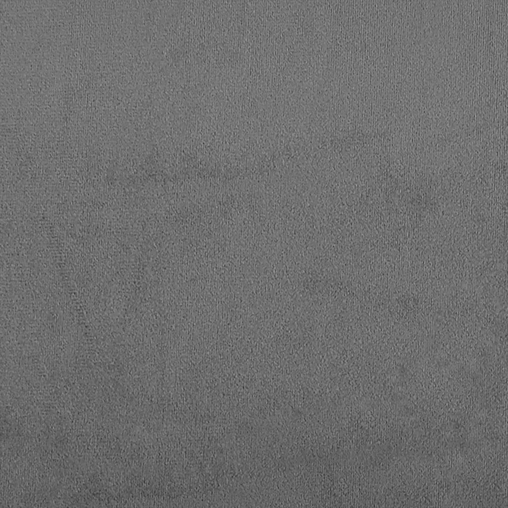 Cuscini da Divano 2 pz | Cuscini per sedie Grigio scuro 145 x 40 cm Tessuto