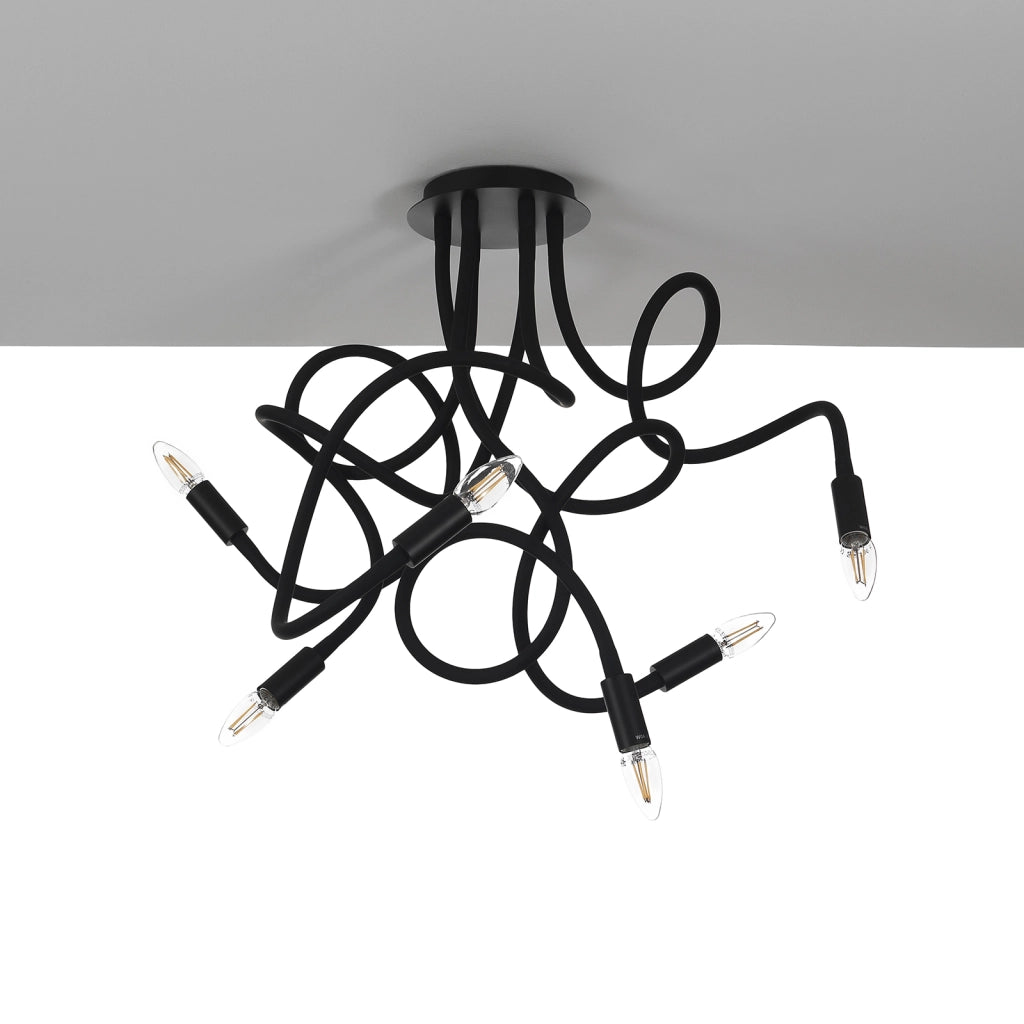 Lampadario ORIX nero