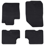Tappetino per Auto 4 pcs Nero adatto per DACIA DUSTER 2010-2017 42029107