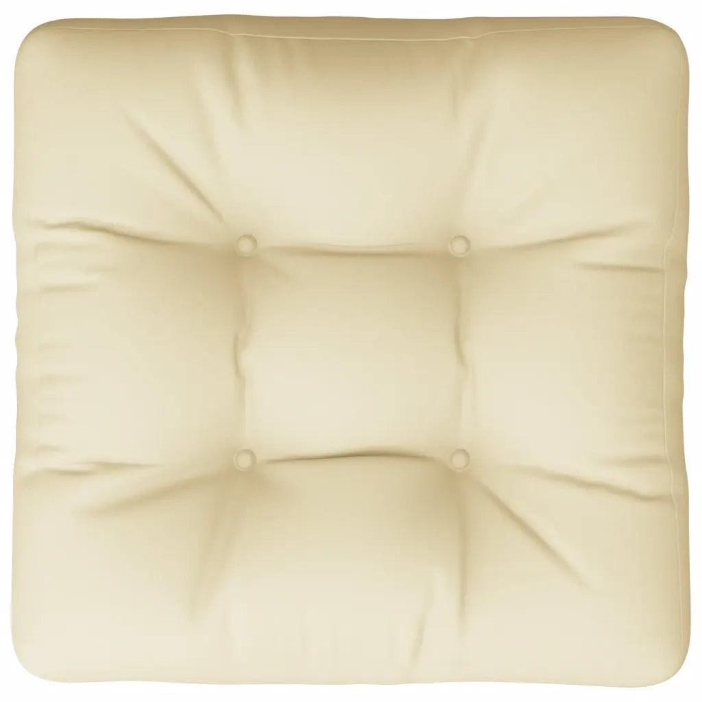 Cuscino per Pallet Crema 58x58x10 cm in Tessuto 360902