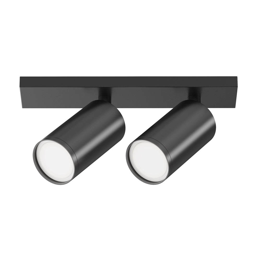 Plafoniera Maytoni Focus S 2xGU10 dimmerabile nera