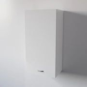 Pensile Cucina  in Legno Nobilitato Bianco Mobile Alto con 1 Anta, Pensile Componibile Moderno Made in Italy (H90XL40XP33cm)