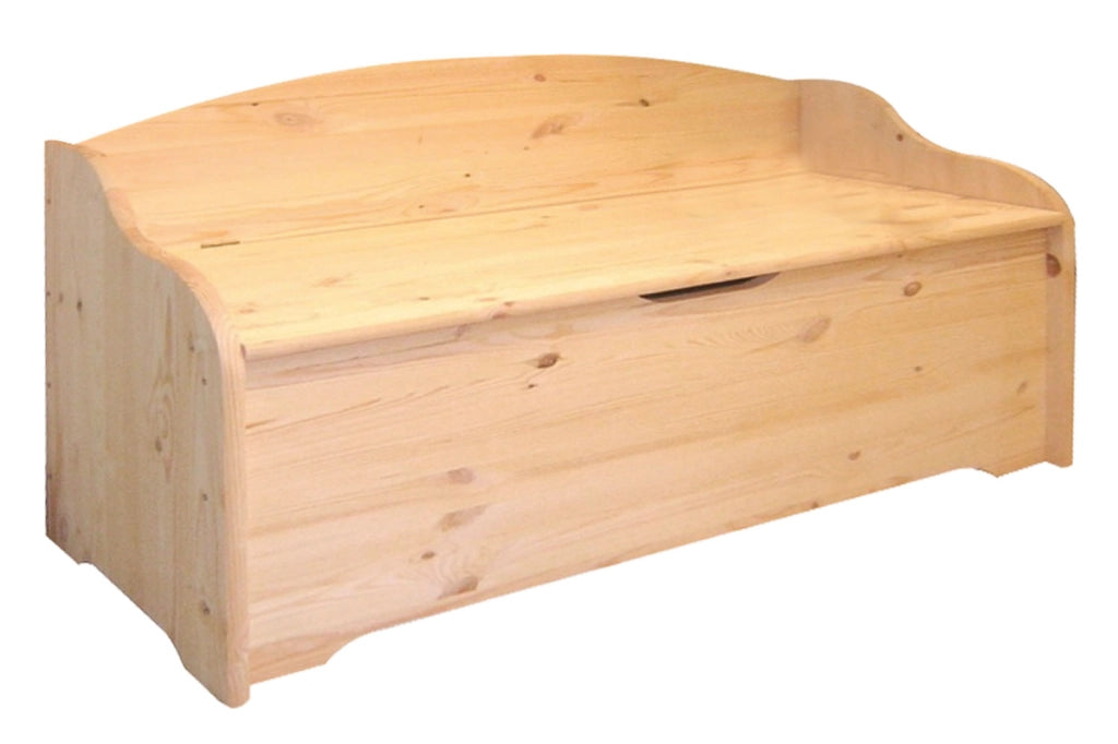 BAULE CASSAPANCA ALBERIAMO IN ABETE MASSELLO 100L 100x41xH67CM