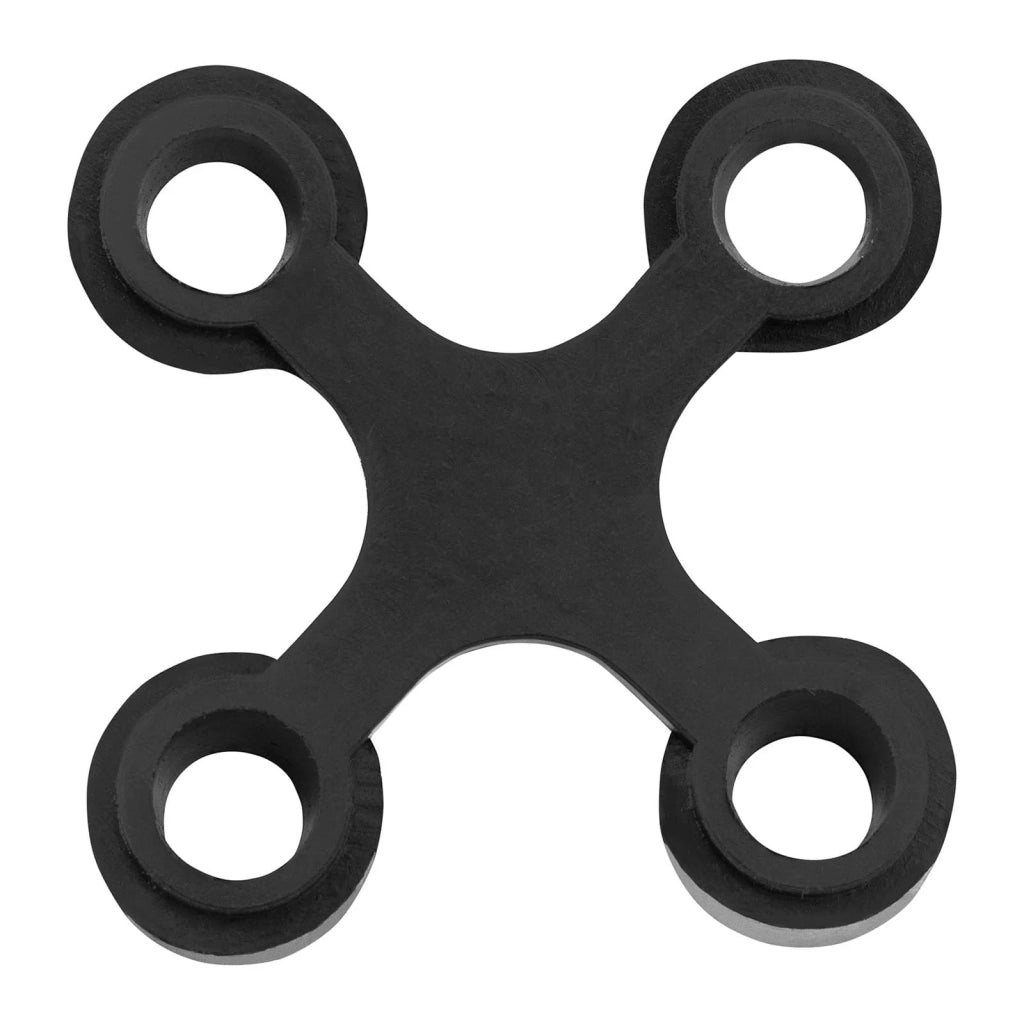 Connettore per tappetino in gomma 3,5 x 3,5 x 0,5 cm nero 14_0006101