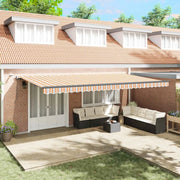 Tessuto per Tenda con Multicolore 600 × 300 cm Poliestere 3331620