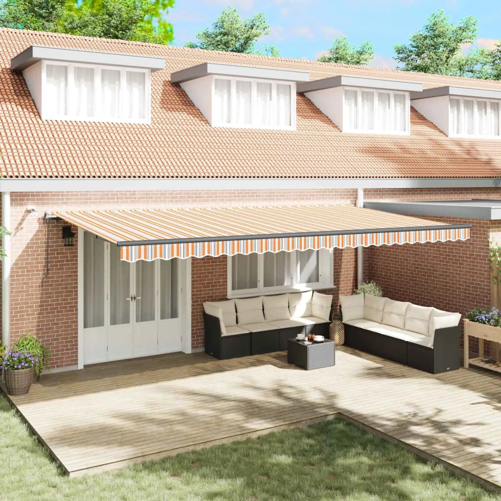 Tessuto per Tenda con Multicolore 600 × 300 cm Poliestere 3331620