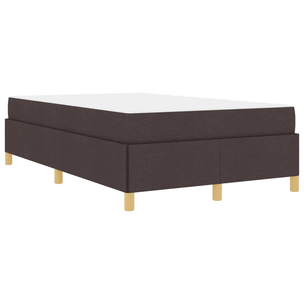 Struttura del letto Marrone Scuro 120 x 200 cm Tessuto 3398930