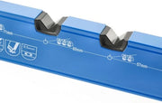 Livello 480 mm con indicatore 90° e 180° - precisione 0,5 mm/m - profilo in alluminio 16 mm blu