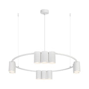 Lampadario Milagro Genesis bianco Ø60, 10 luci GU10