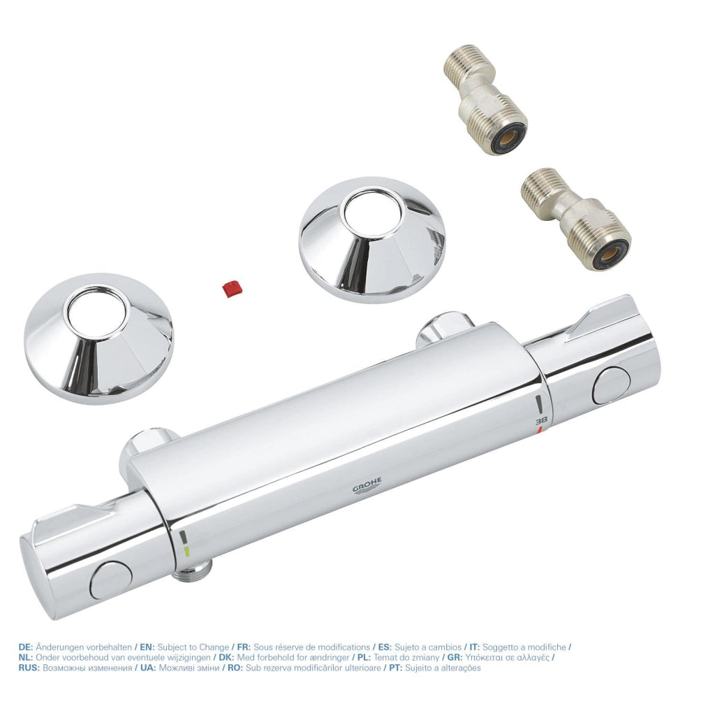 Rubinetto Miscelatore Termostatico Grotherm 800 per Doccia Grohe Cromo