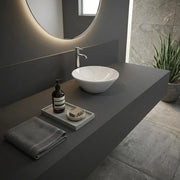 Lavabo appoggio tondo Rak Ceramics Bianco