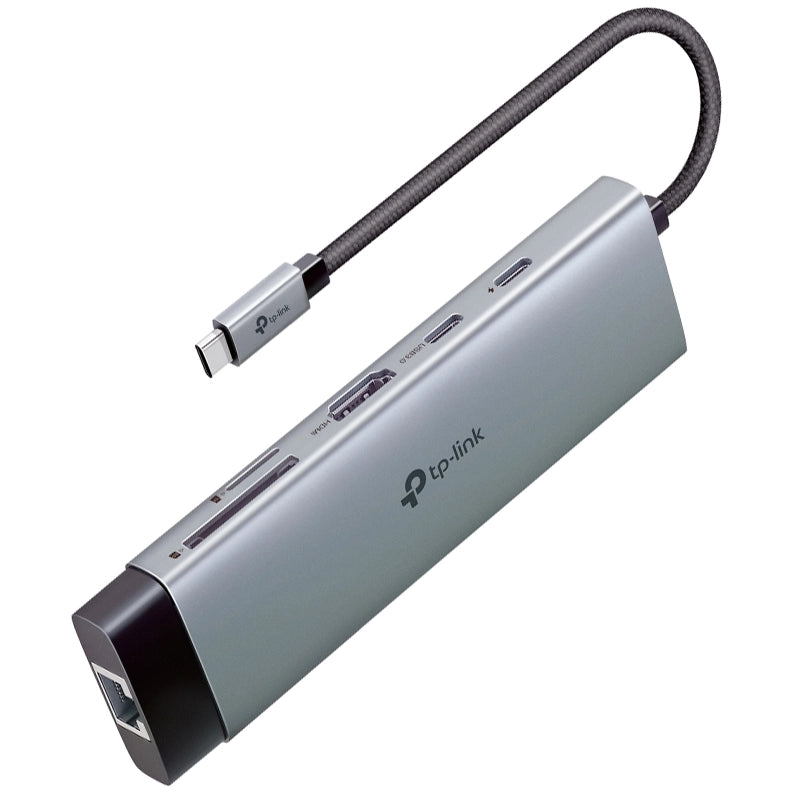 TP-LINK UH9120C - HUB USB-C 9 IN 1 - 1PT HDMI 4K - 2PT USB-C - 1PT RJ45 - 1PT SD - 1PT MICROSD - 3PT USB-A 3.0