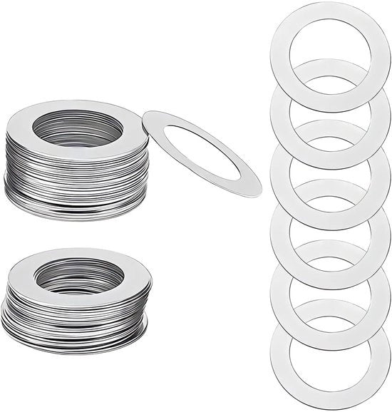 50 pezzi di anelli di chiusura in acciaio inox M10