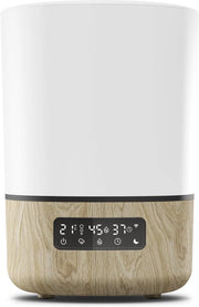 Umidificatore per Bambini - Luminoso e Connesso a Casa - Compatibile con Alexa e Google Assistant - Incluso Spray e Olio per la Pelle