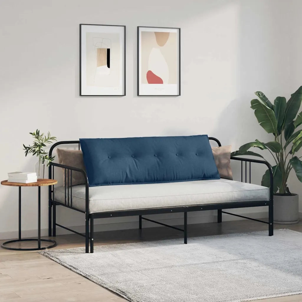 Cuscino per Schiena Blu 140 x 19 x 50 cm Tessuto 42014838