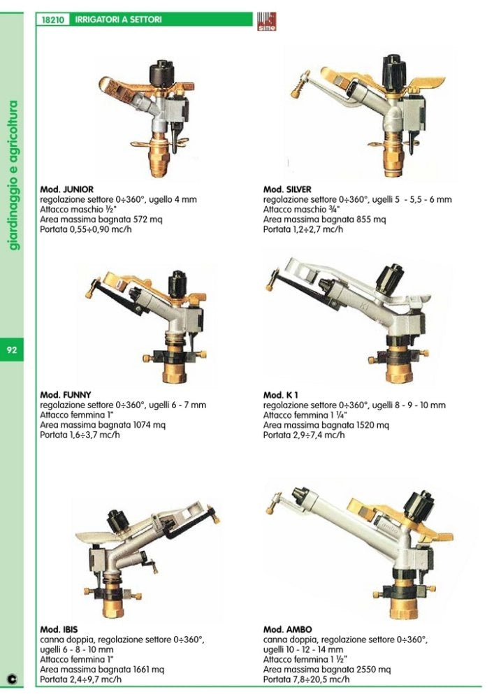 1pz irrigatore a settore funny 1 f. art.03 cod:ferx.14005