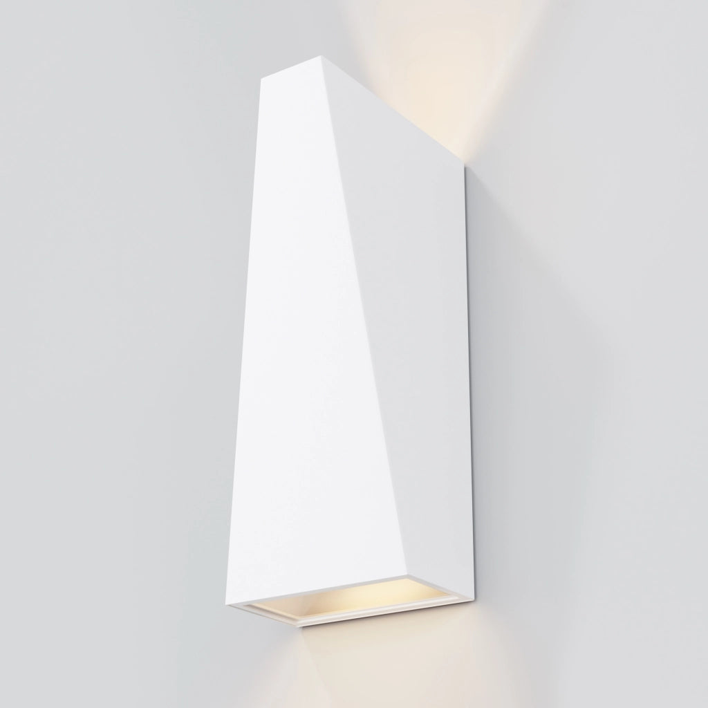 Maytoni lampada da parete moderna Times Square 1 luce LED integrato IP54 bianco metallo