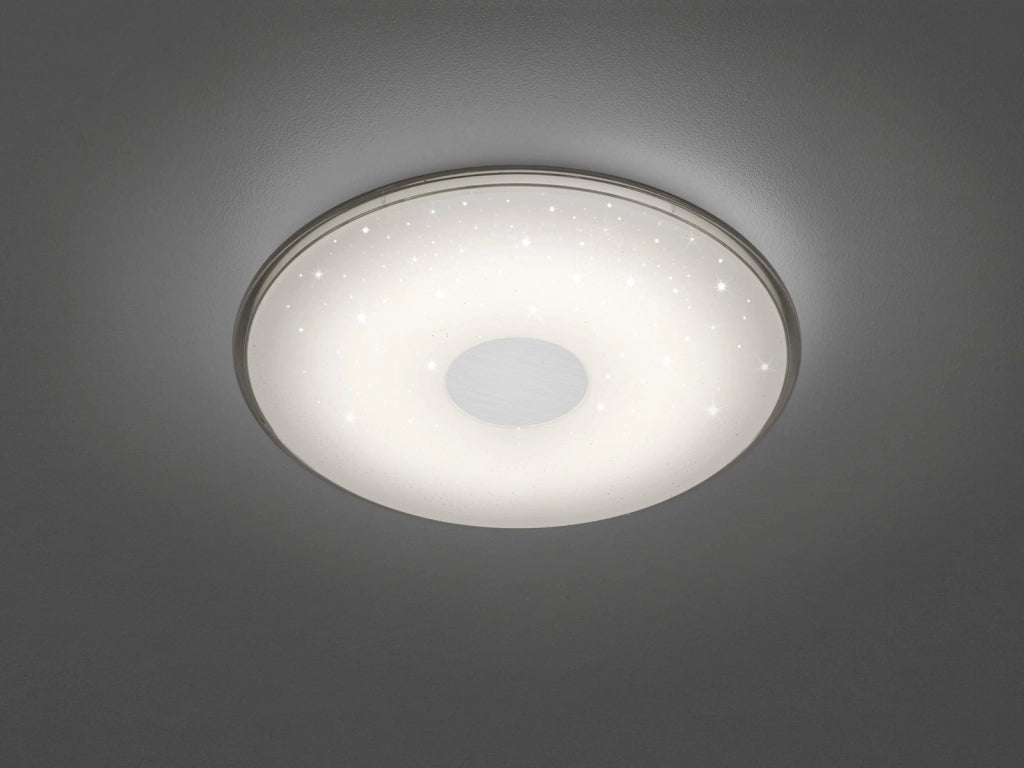Plafoniera Trio Shogun LED 21,5W CCT 42,5cm bianca