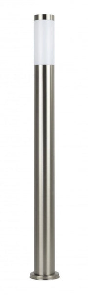 Paletto da giardino Inox 110cm E27 argento IP44 SU-MA