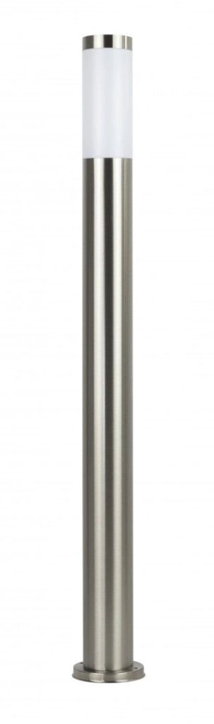 Paletto da giardino Inox 110cm E27 argento IP44 SU-MA