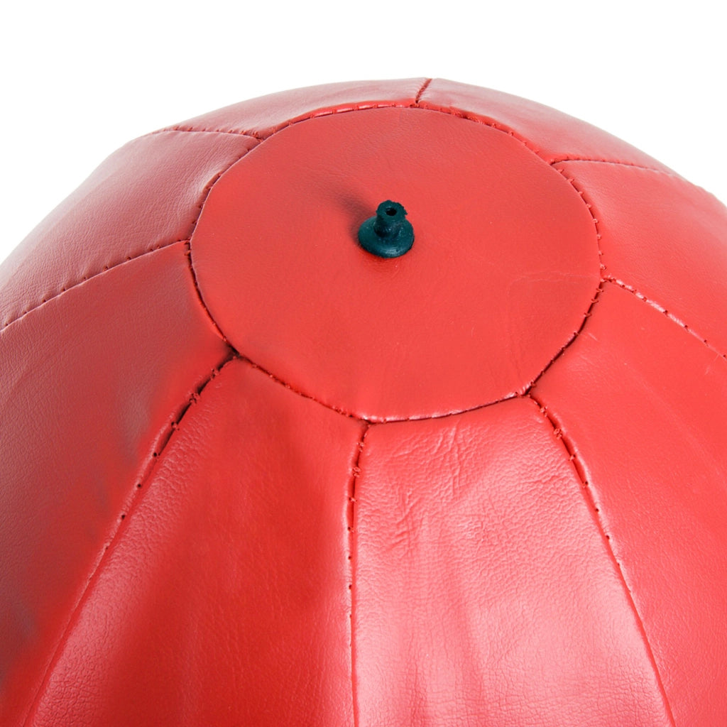Sacco da Boxe Regolabile in Altezza con Base e Guanti ¨C Minimal ¨C Rosso e Nero 126-144 cm