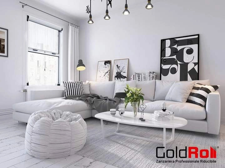 Zanzariera a Rullo Riducibile 140 x 160 Bronzo