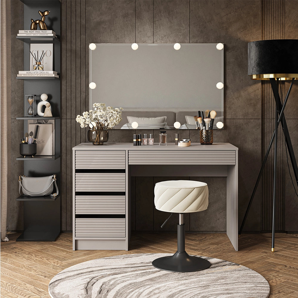 Vicco Sgabello Beige 35 x 50.5 cm