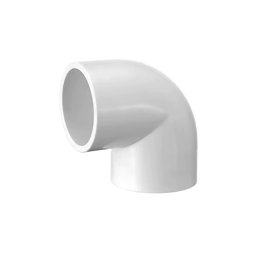 Aquariumline Gomito 90° in PVC bianco ad incollaggio Ø50mm